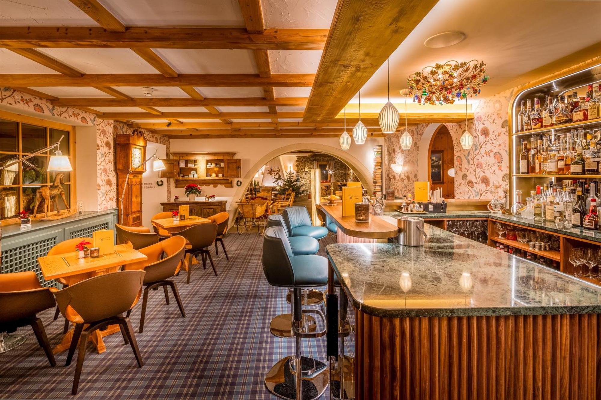 Hotel Chesa Randolina Sils Maria Buitenkant foto